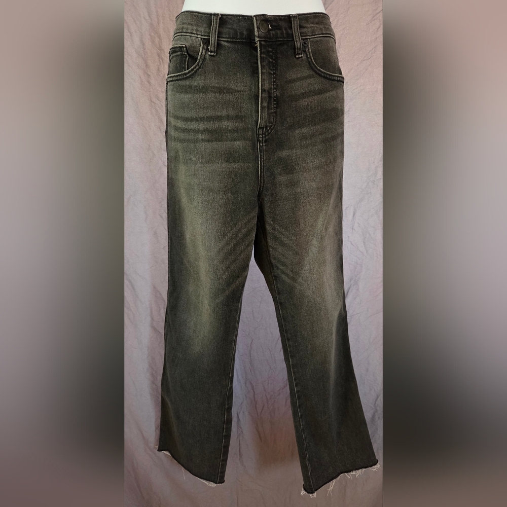 Old Navy ~ Flare Ankle ~ Dark Gray/Black ~ Sz 10